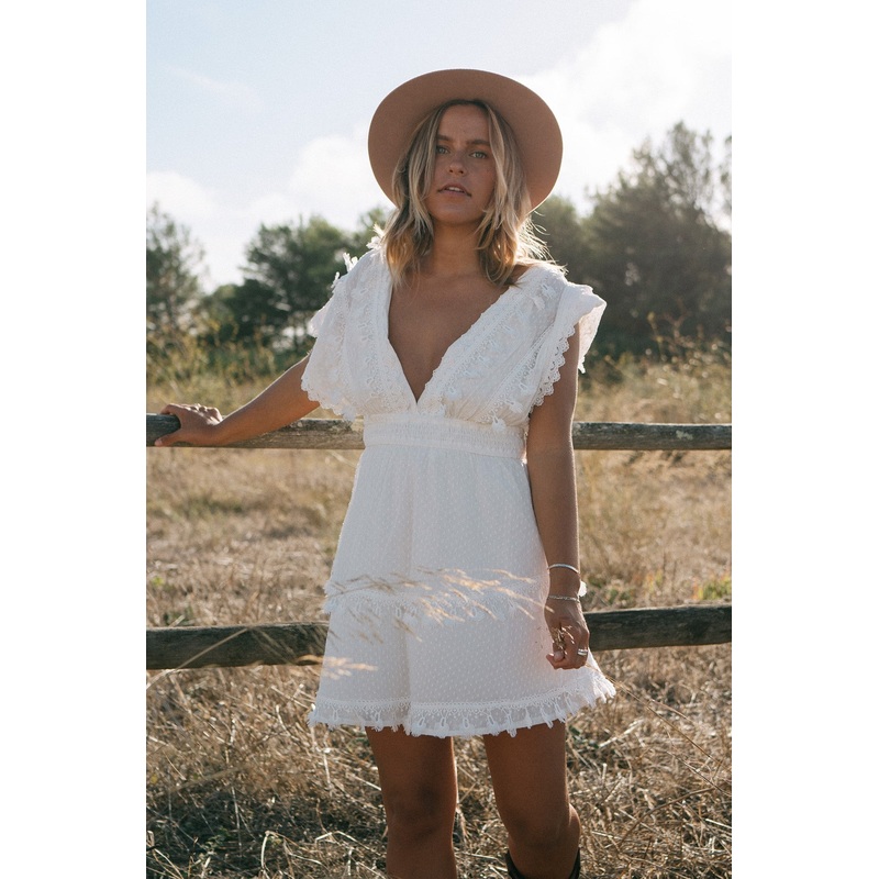 Mamacita Dress White