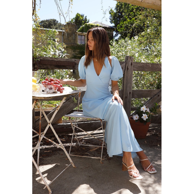 Moments Of Magic Maxi Dress Blue