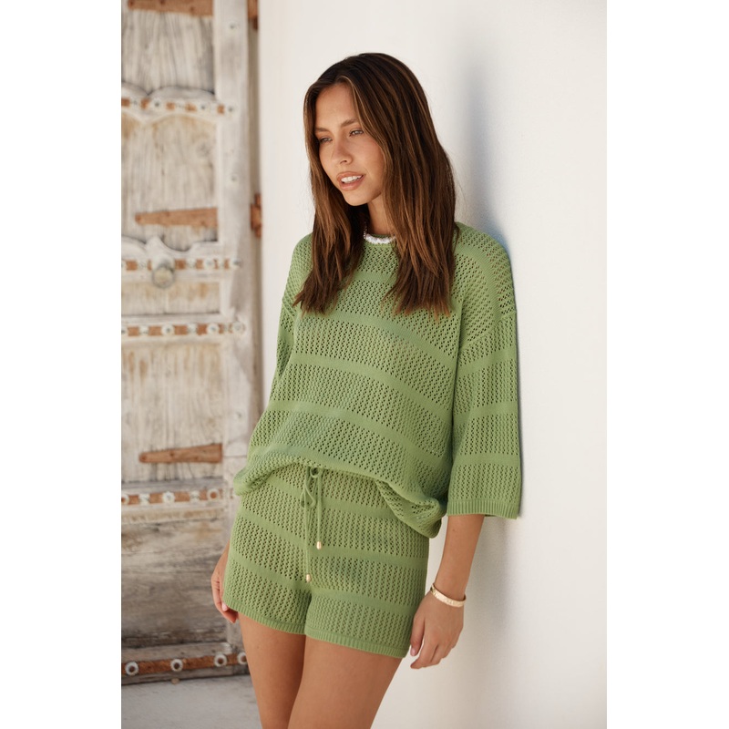SEVEN WONDERS Samia Top Apple