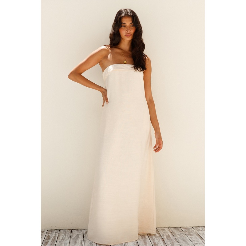 SEVEN WONDERS Saphira Maxi Dress Stone