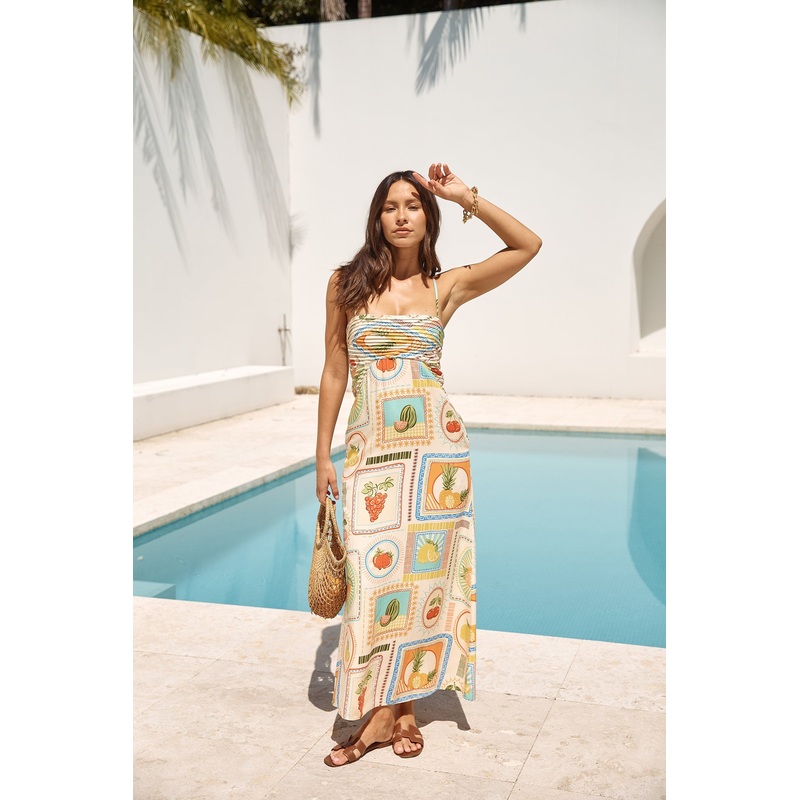 Agata Midi Dress Agata Print