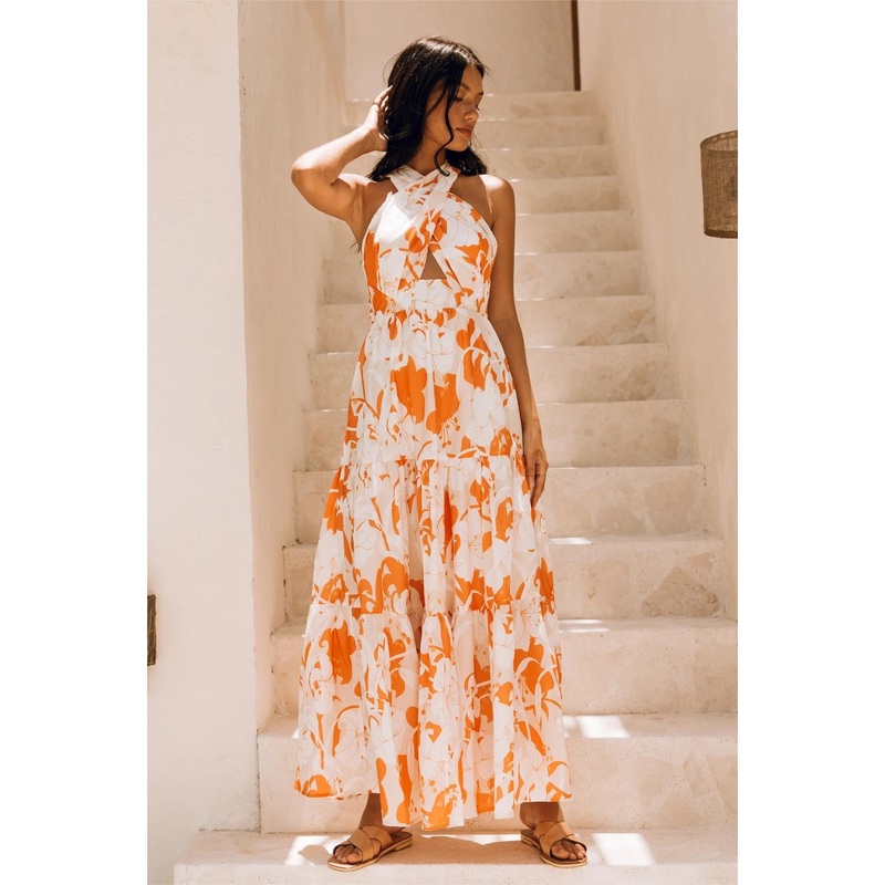 Sandy Beaches Maxi Dress
