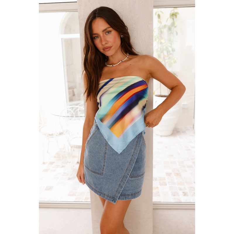 RUNAWAY THE LABEL Kadem Scarft Ainsley Print