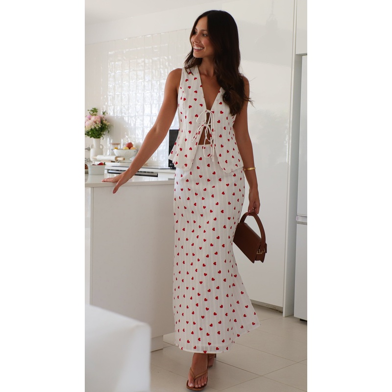 Valentine Maxi Skirt