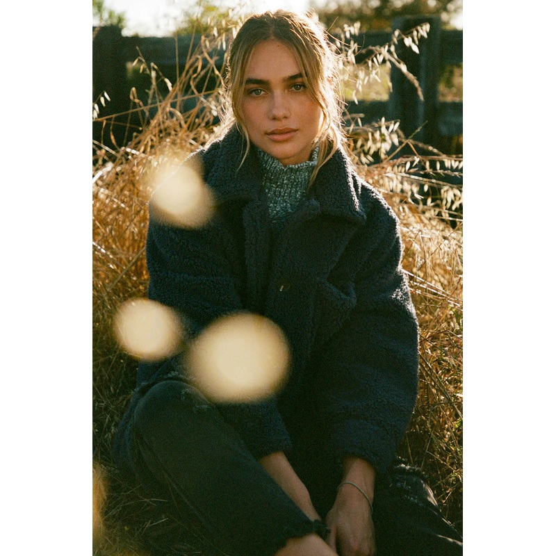 HEATH HIGH PILE OVERSIZED FLEECE JACKET
