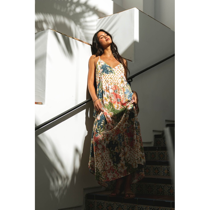 ANICA LUA FLORAL MAXI DRESS