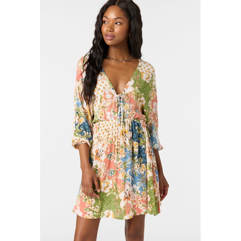 JOHANNA LUA FLORAL SHORT DRESS