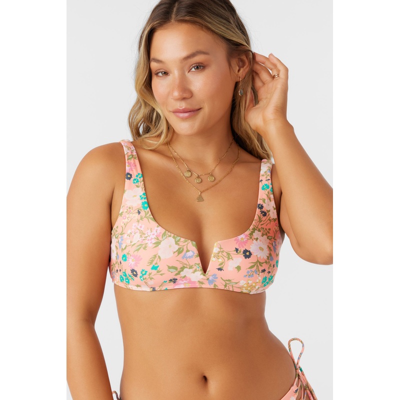 KELLY FLORAL POPOYO BRALETTE TOP
