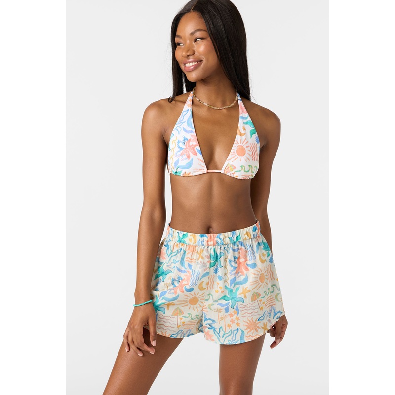 PAM BAHIA COVER-UP SHORTS