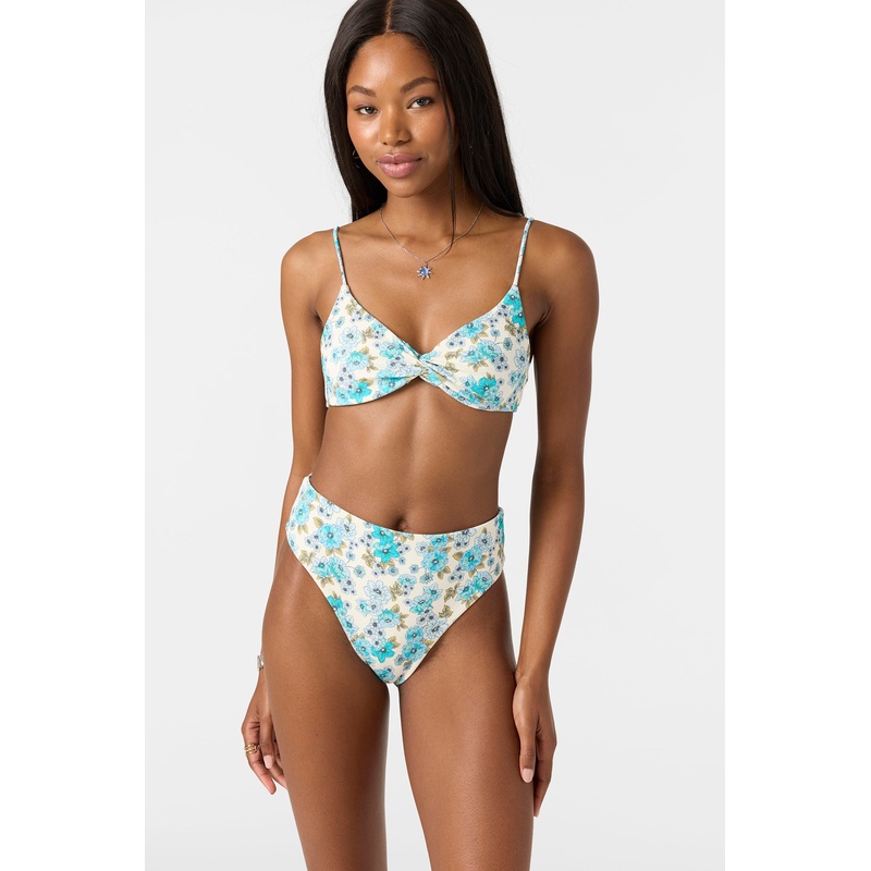 COASTAL FLORAL MALIBU TOP