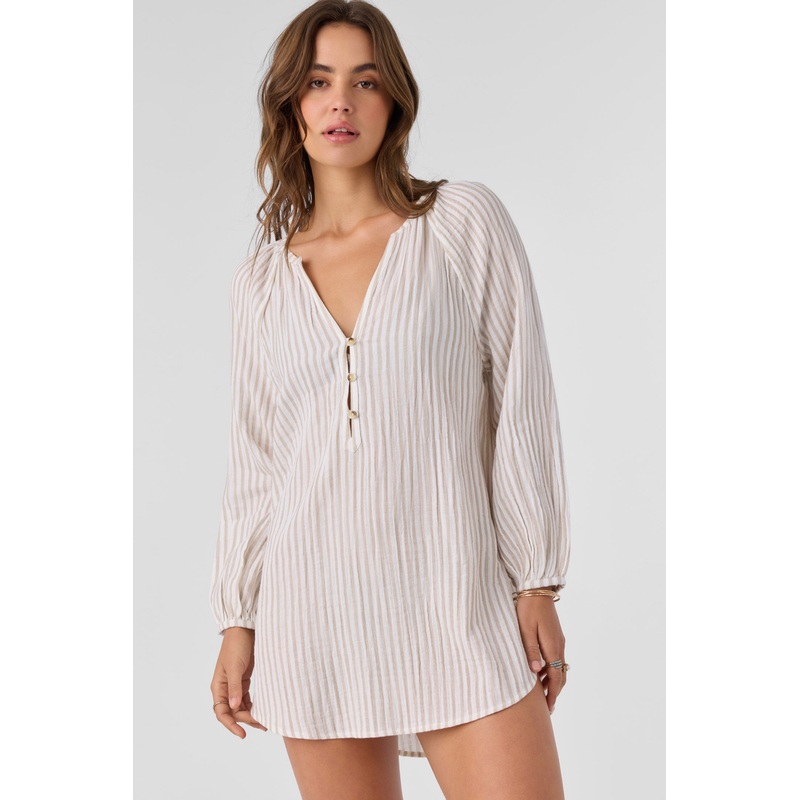 KRYSTEN TUNIC STRIPE DRESS