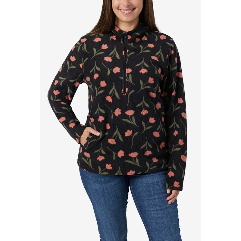 JOSIE HALF-ZIP HOODIE