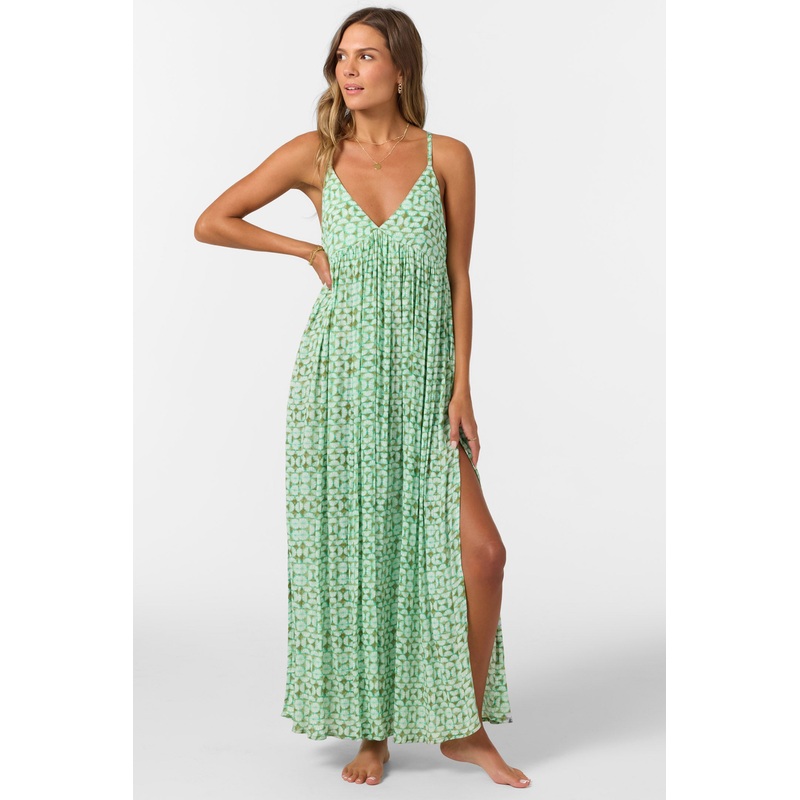 SALTWATER ESSENTIALS MEL MAXI PRINTED DRESS