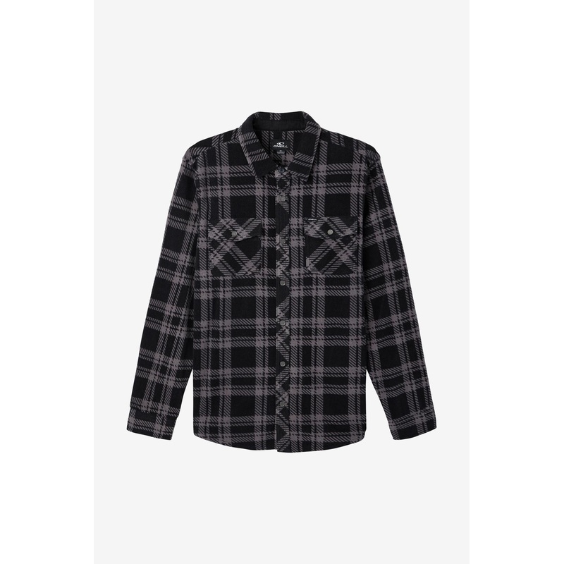 GLACIER PLAID SUPERFLEECE FLANNEL SHIRT