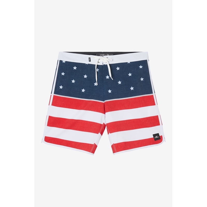 HYPERFREAK MYSTO SCALLOP FLAG 19″ BOARDSHORTS