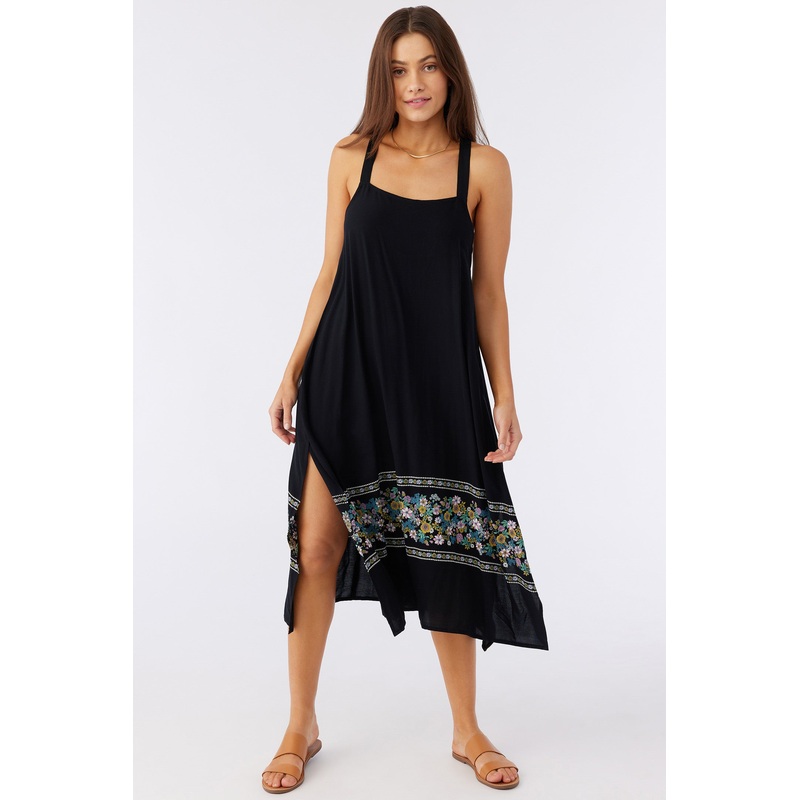 MIRANDA BORDER DRESS COVER-UP