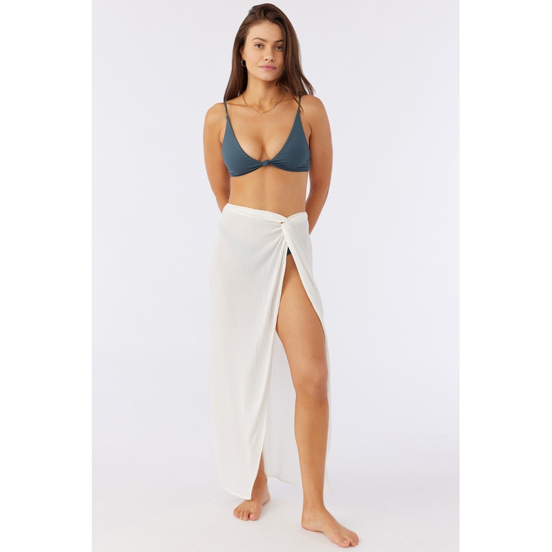 SALTWATER SOLIDS HANALEI MAXI SKIRT COVER-UP