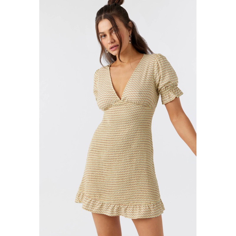 DALIA SMOCKED DRESS