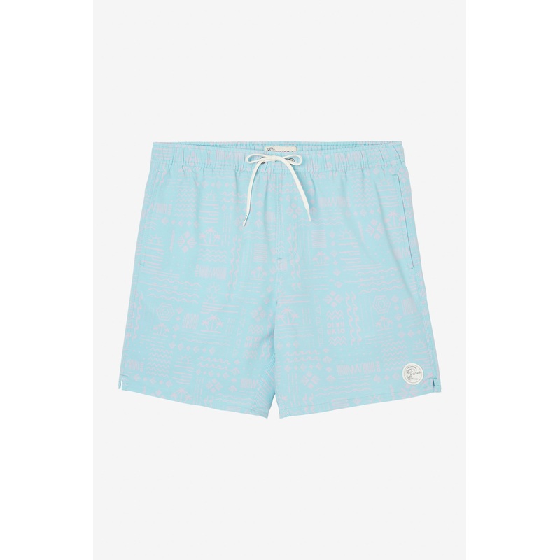 O’RIGINALS ELASTIC WAIST 17″ SWIM TRUNKS