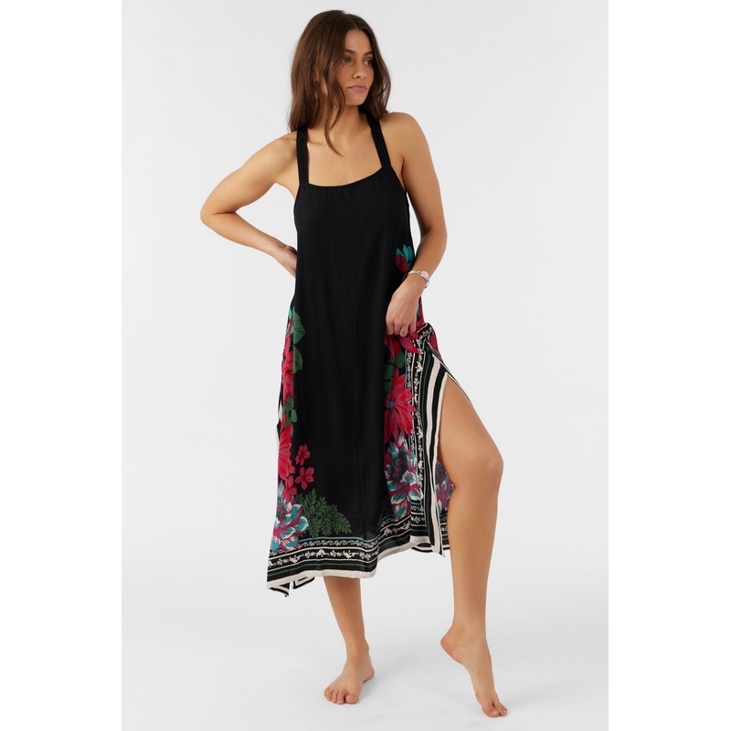 SPENCER TROPICAL MIDI COVER-UP DRESS
