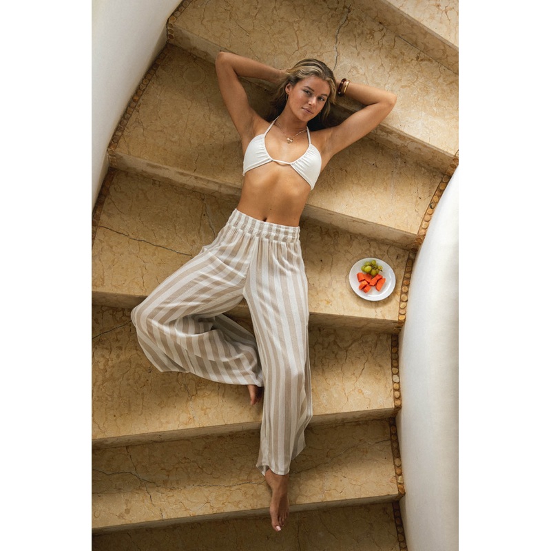 PATI STRIPE BEACH PANTS