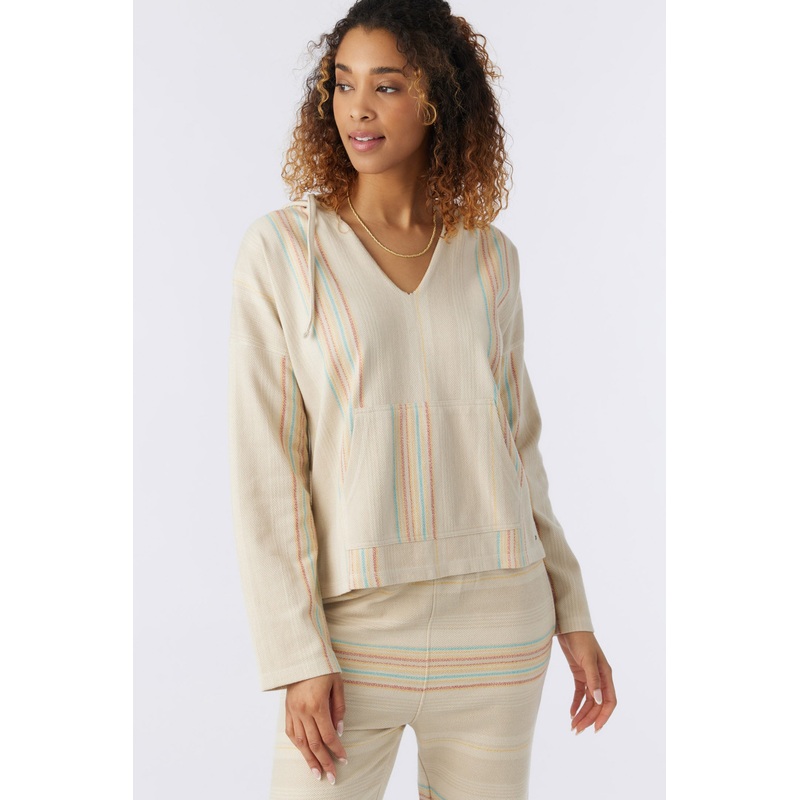 ROSARITO HOODED LOUNGE PULLOVER