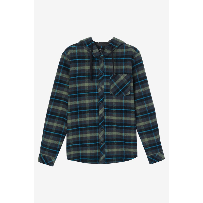 CLAYTON HOOD LONG SLEEVE SHIRT