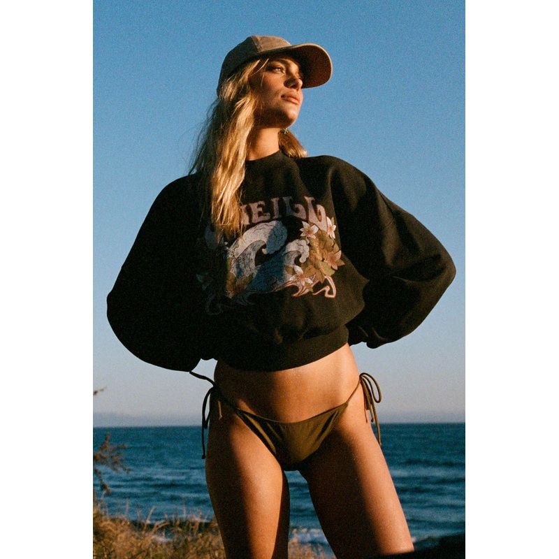 MOMENT CROP FLEECE