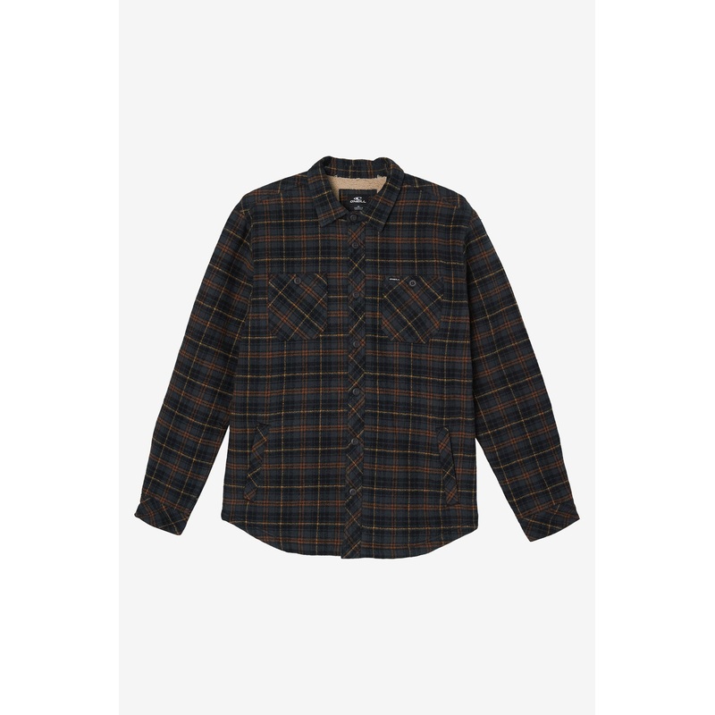 REDMOND FLANNEL HIGH PILE LINED JACKET