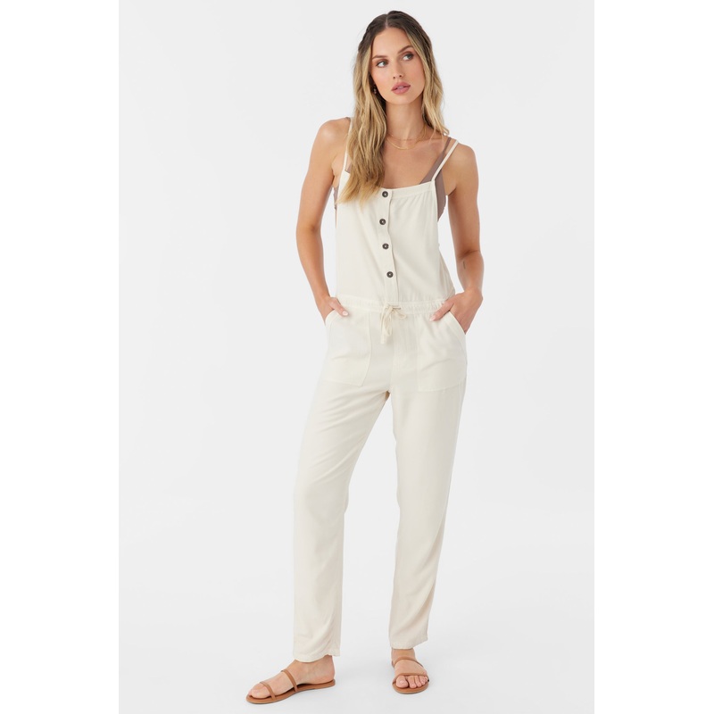 FRANCINA TWILL JUMPSUIT