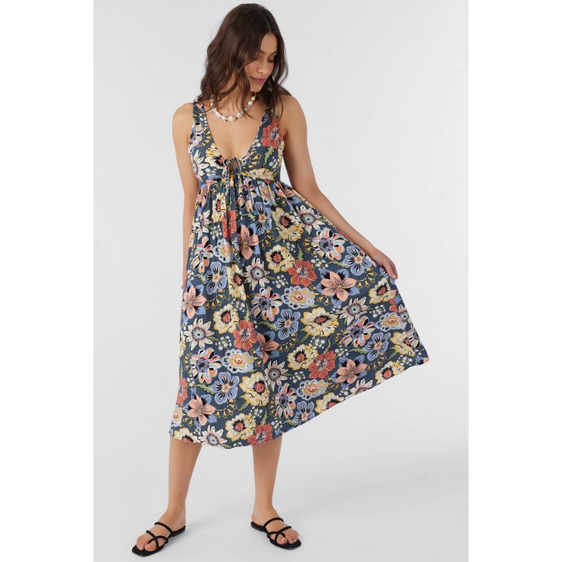 ISSY TALITHA FLORAL MIDI DRESS