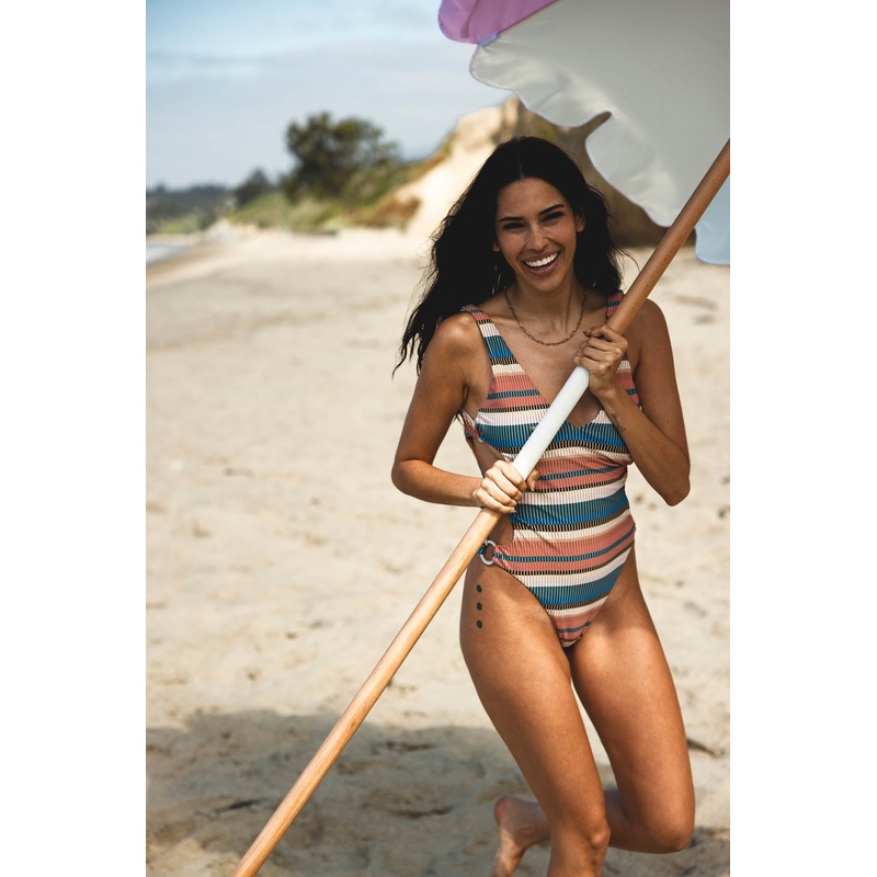KENDARI STRIPE SMYRNA ONE-PIECE