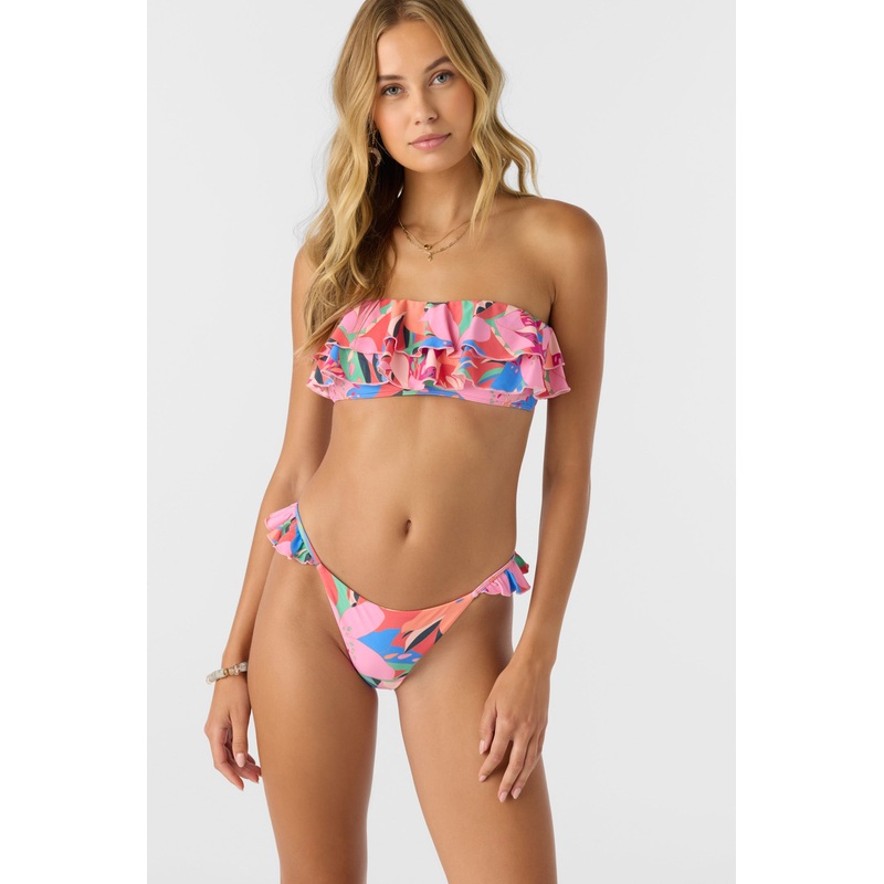 CABANA FLORAL DIAZ BANDEAU TOP