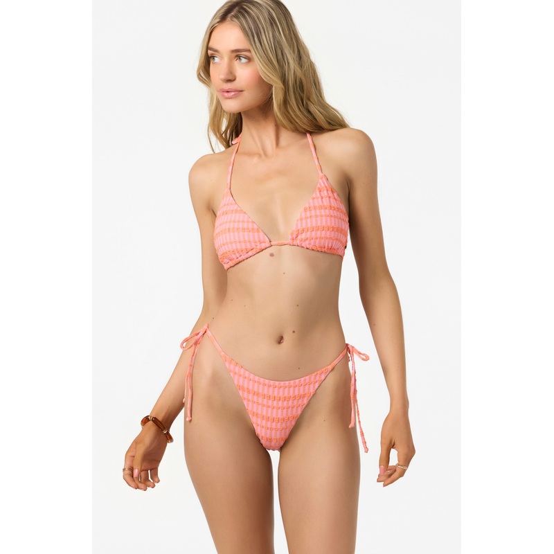 PARADISE PLAID VENICE TRIANGLE TOP