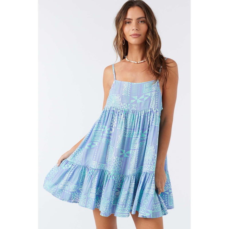 RILEE WINONA TILE COVER-UP DRESS
