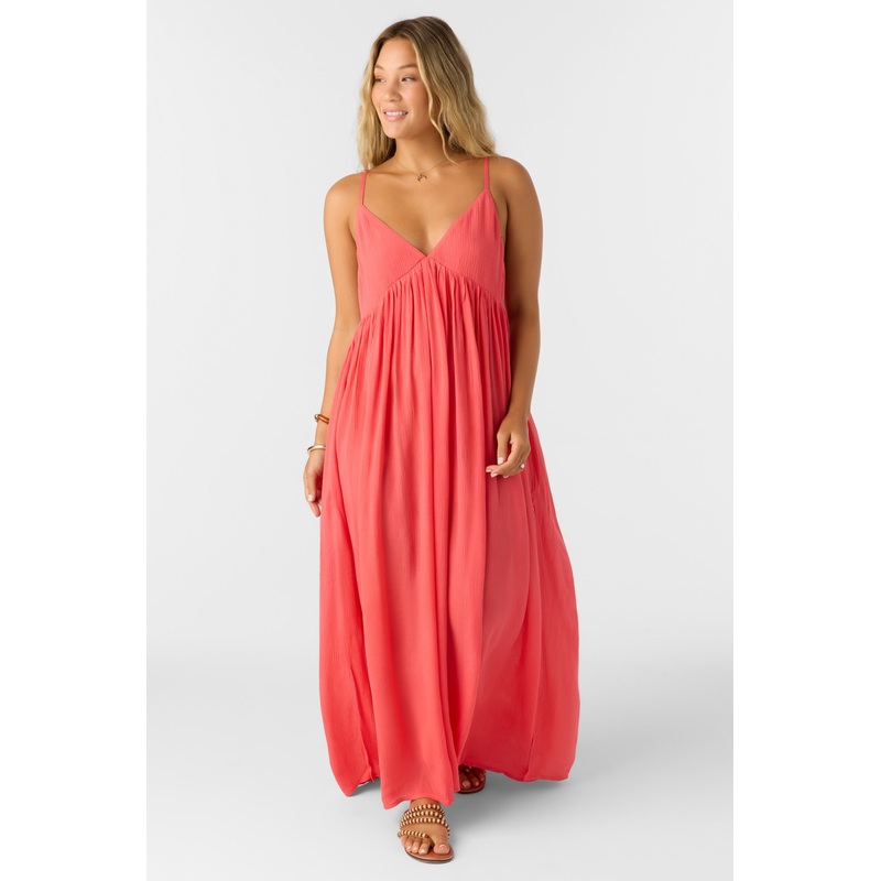 SALTWATER SOLIDS MEL MAXI DRESS