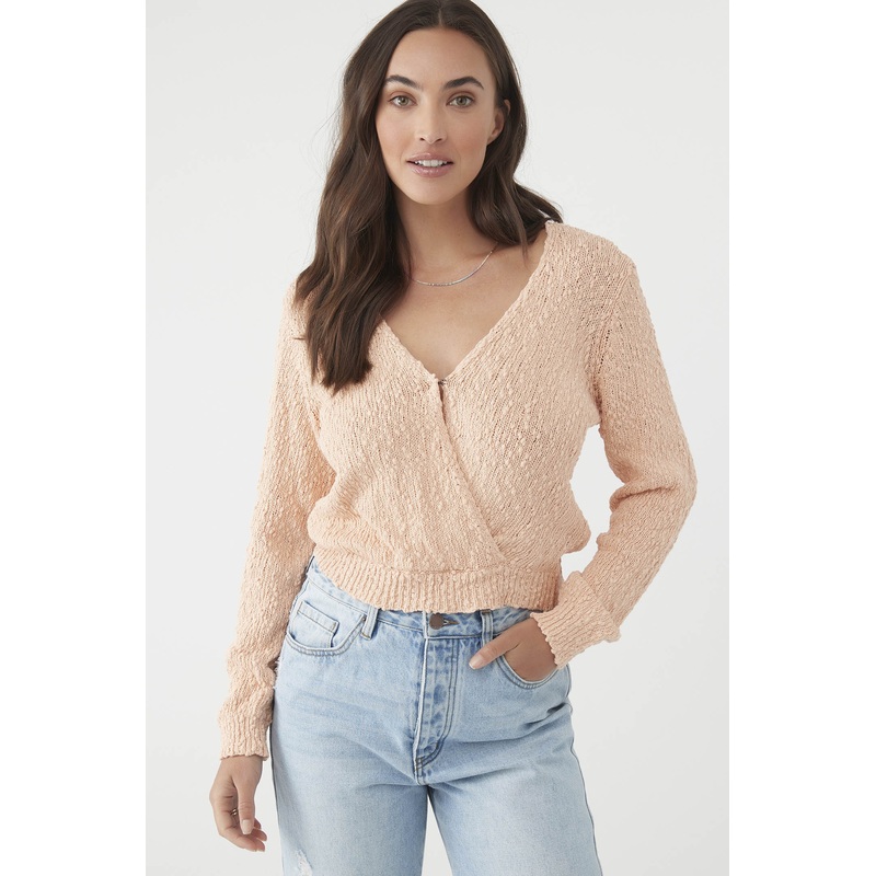 SEASIDE WRAP SWEATER