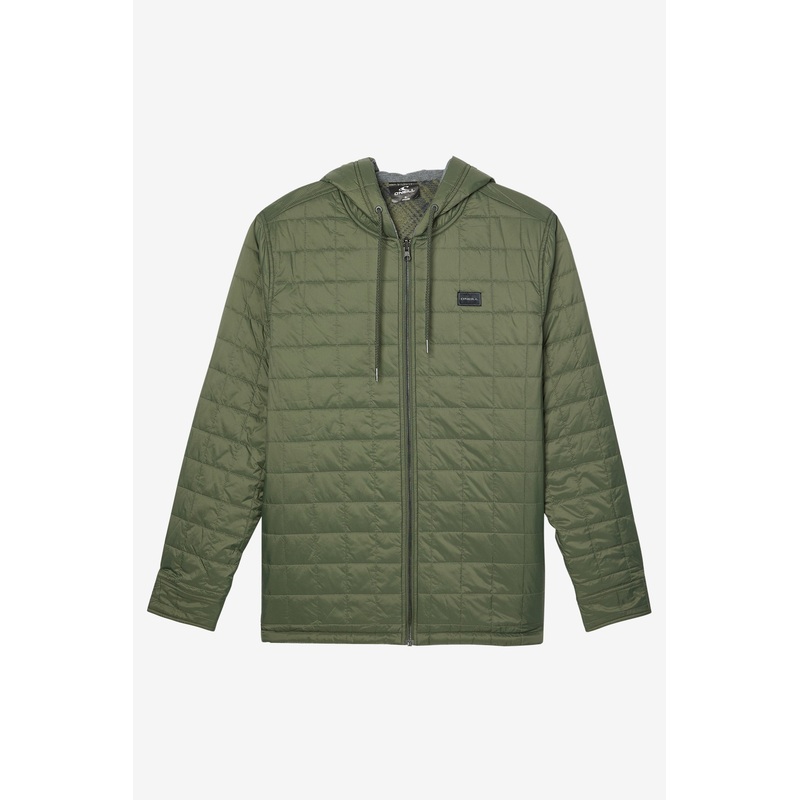 GLACIER HOODED REVERSIBLE JACKET