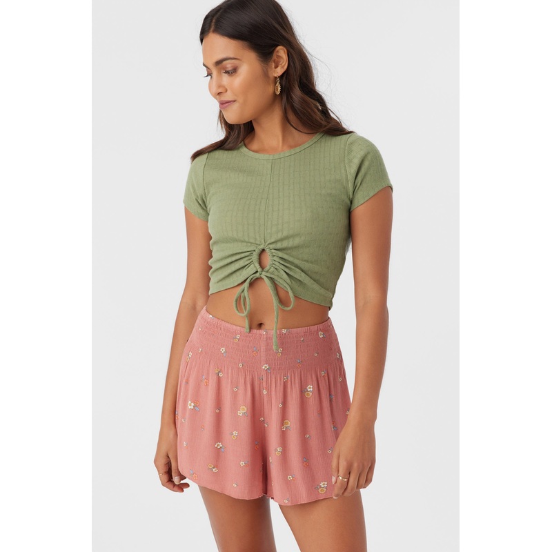 JOHNNY GABLE FLORAL BEACH SHORTS