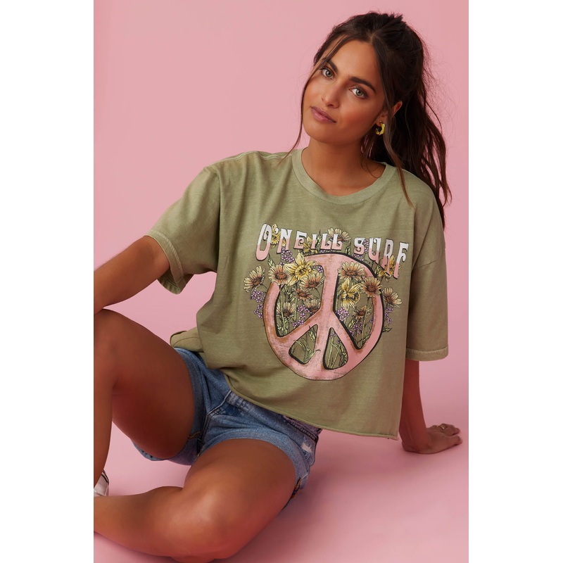 PEACE FLOWER TEE