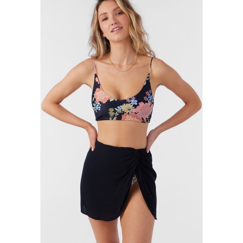 SALTWATER SOLIDS HANALEI MINI SKIRT COVER-UP