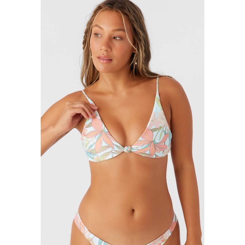 DALIA FLORAL PISMO TALL TRI BRALETTE TOP