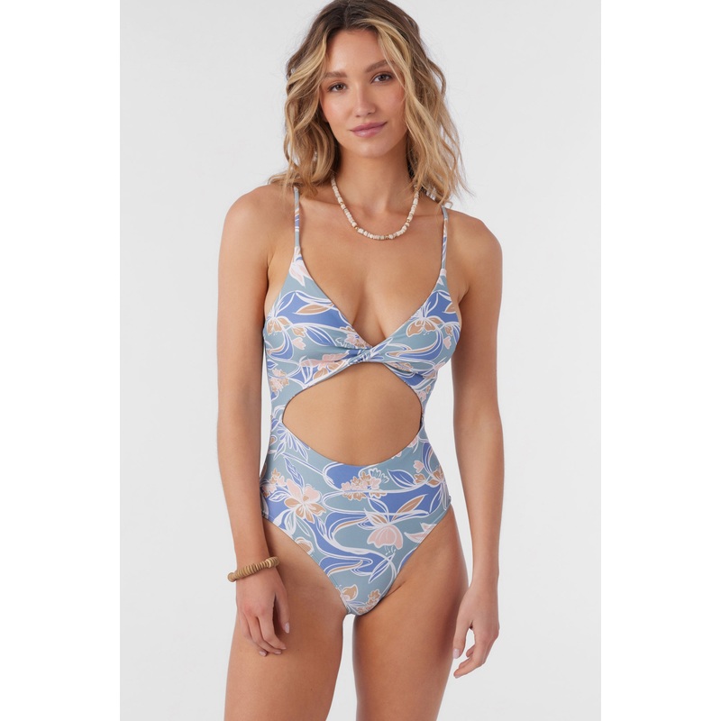 EMMY FLORAL HANALEI ONE-PIECE