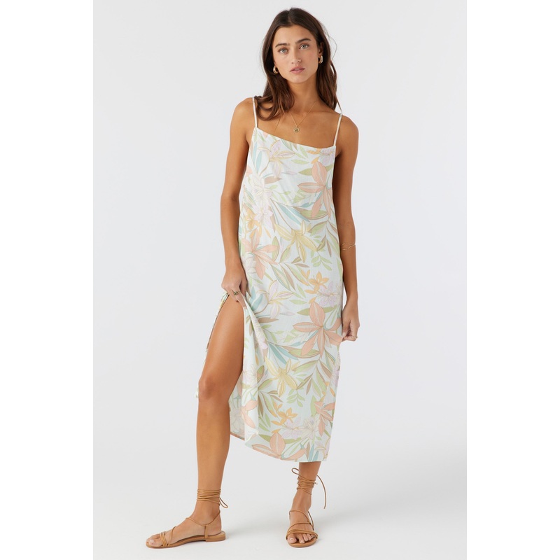 FLYNN DALIA FLORAL MIDI DRESS