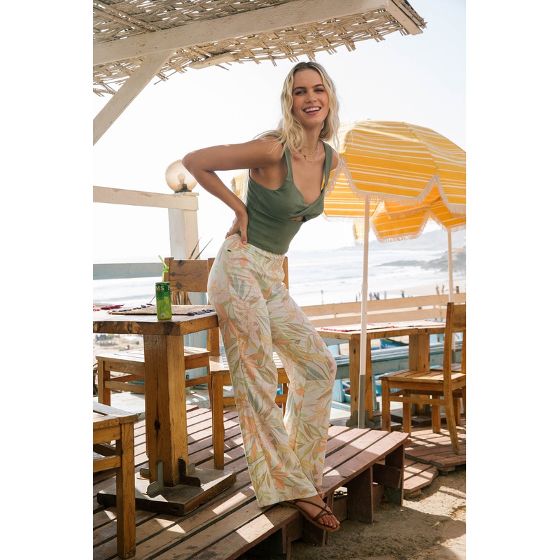 JOHNNY DALIA FLORAL BEACH PANTS