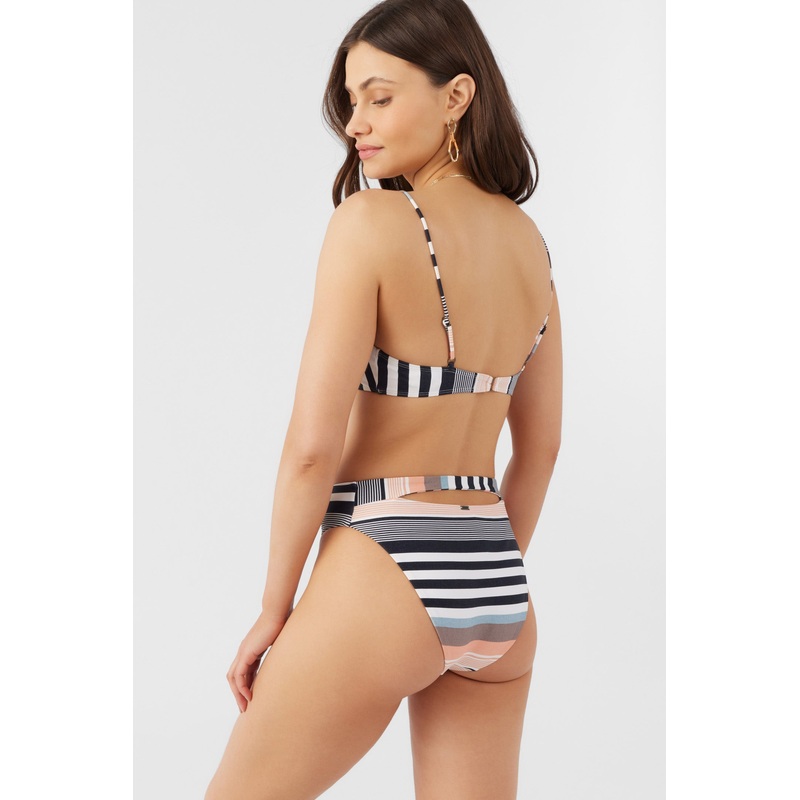 MERHABA STRIPE MAX HIGH WAIST FULL BOTTOMS