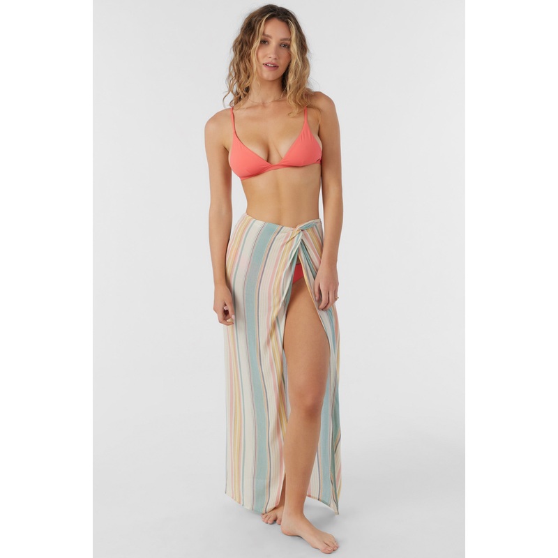 BEACHBOUND STRIPE HANALEI MAXI SKIRT COVER-UP
