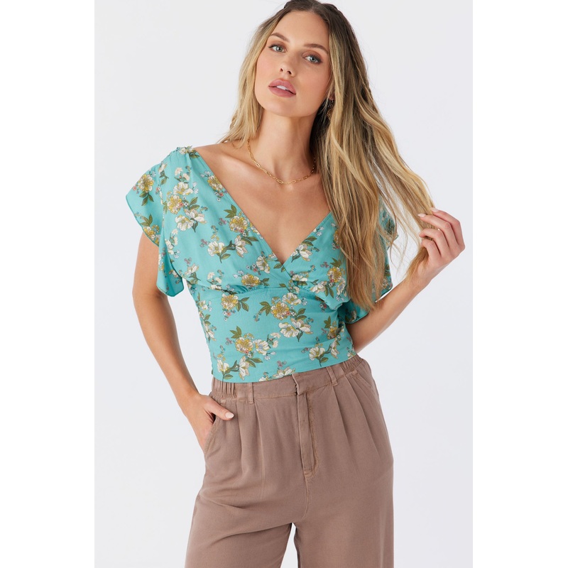 BONNIE MARLOW FLORAL TOP