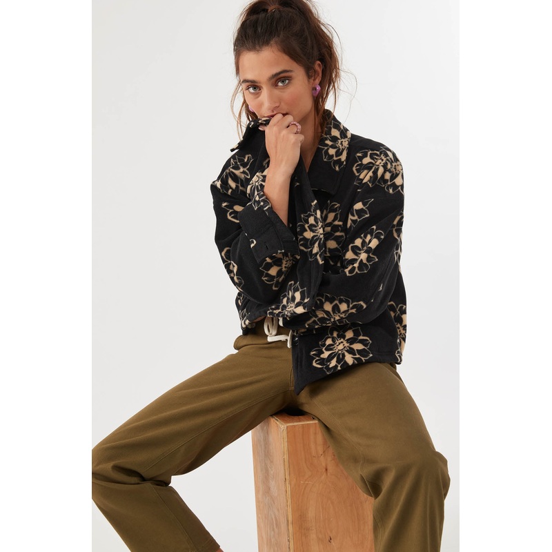 COLLEEN CROP SUPERFLEECE JACKET