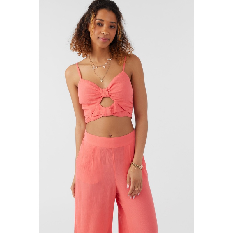 FARRAH SOLID CROP TOP